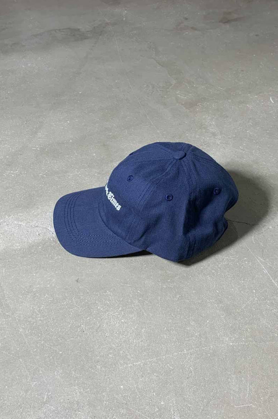 The New York times キャップ　ネイビー　新品未使用 The New York times キャップ ネイビー 新品未使用