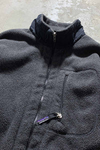 MADE IN USA 90'S SYNCHILLA FLEECE JACKET / CHARCOAL [SIZE: XL USED]