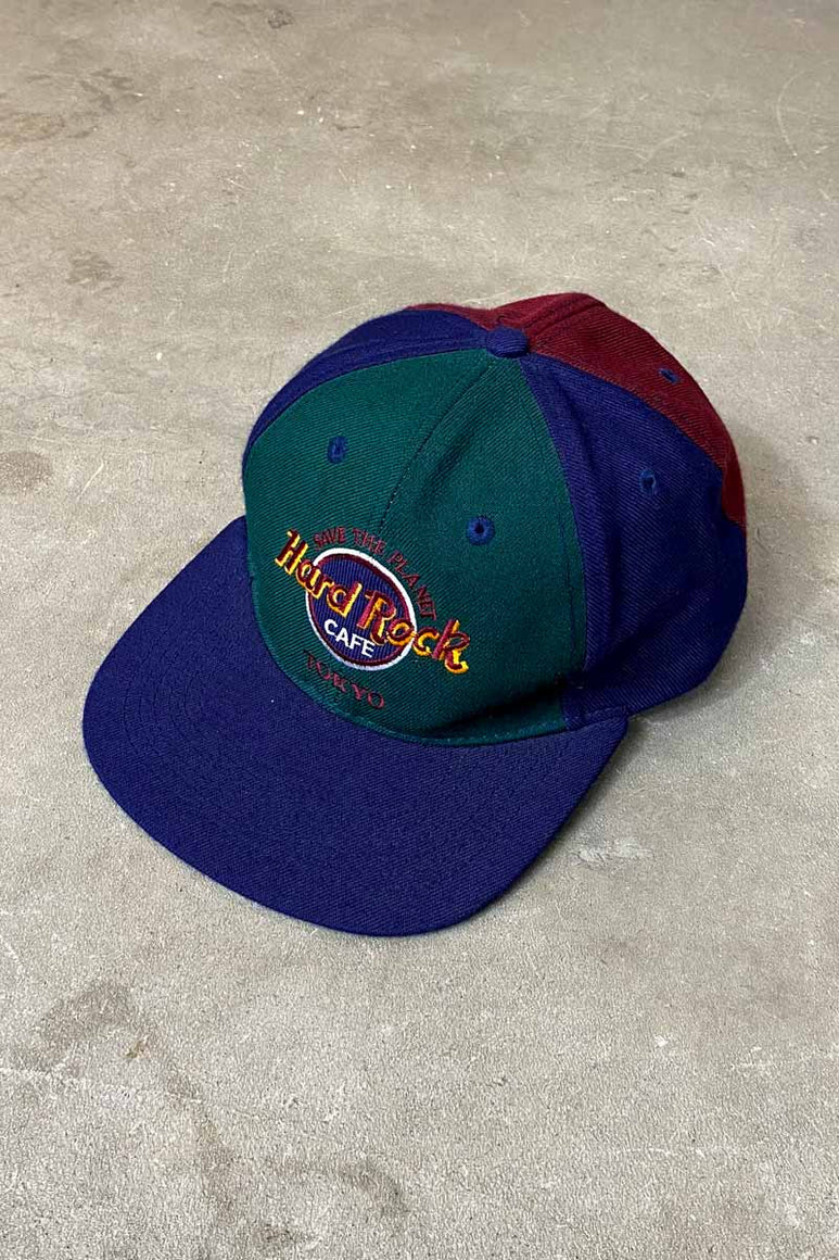 SAVE THE PLANET TOKYO CAP / NAVY/BURGUNDY/GREEN [SIZE: ONE SIZE USED]