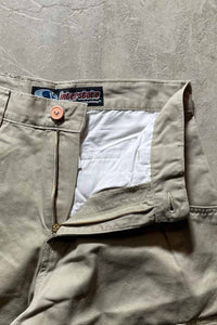 Y2K EARLY 00'S CHINO CARGO SHORTS / BEIGE [SIZE: W30 USED]