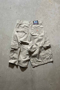 Y2K EARLY 00'S CHINO CARGO SHORTS / BEIGE [SIZE: W30 USED]