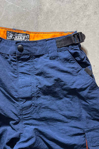 Y2K EARLY 00'S RIPSTOP CARGO SHORT PANTS / NAVY [SIZE: W32 USED]
