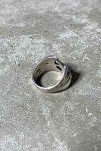 MADE IN MEXICO 925 SILVER RING W/ONYX [SIZE: 19号相当 USED]