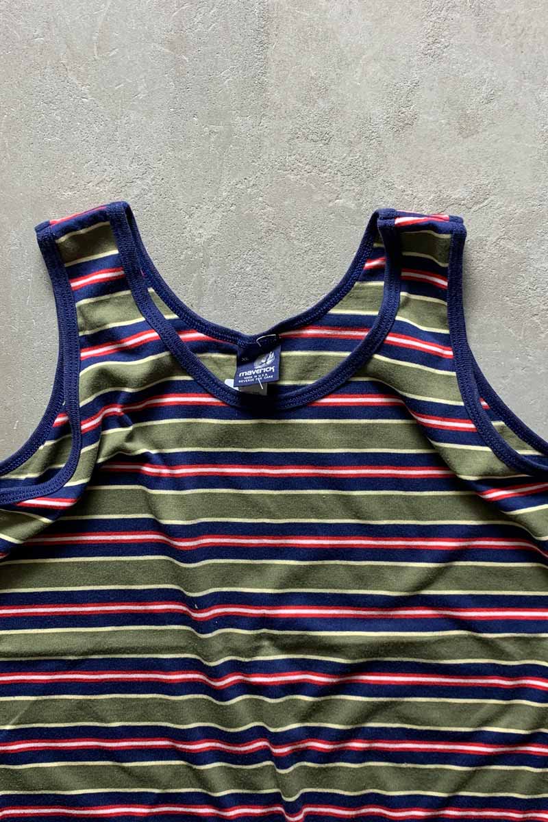 MAVERICK (マーベリック) MADE IN USA 90'S BORDER TANK TOP USA製 90