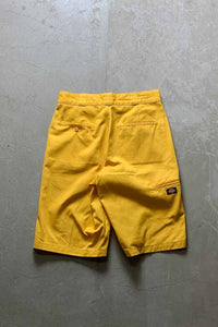 LOOSE FIT SHORTS / YELLOW [SIZE: 32 USED]