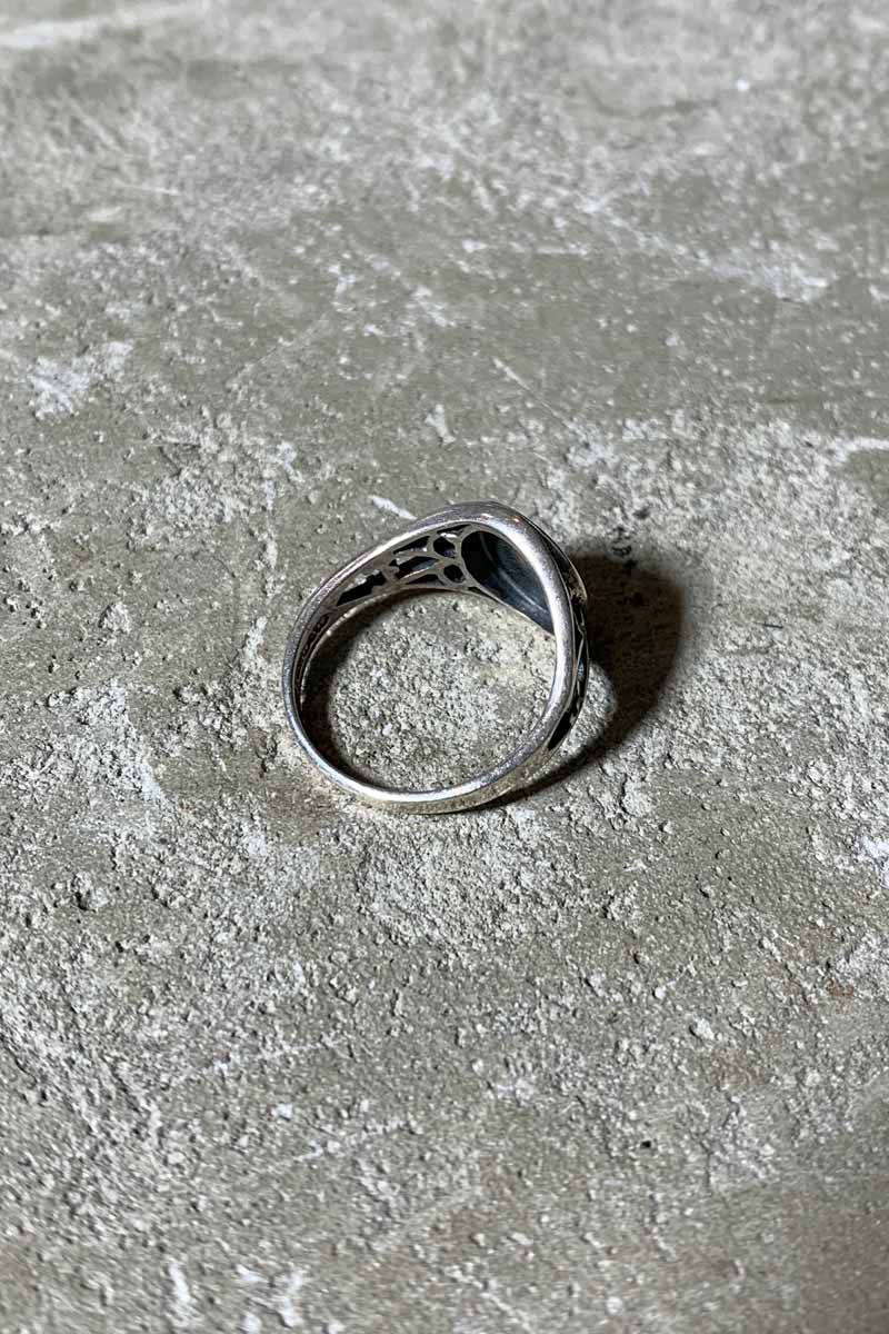 925 SILVER RING [SIZE: 11.5号相当 USED]