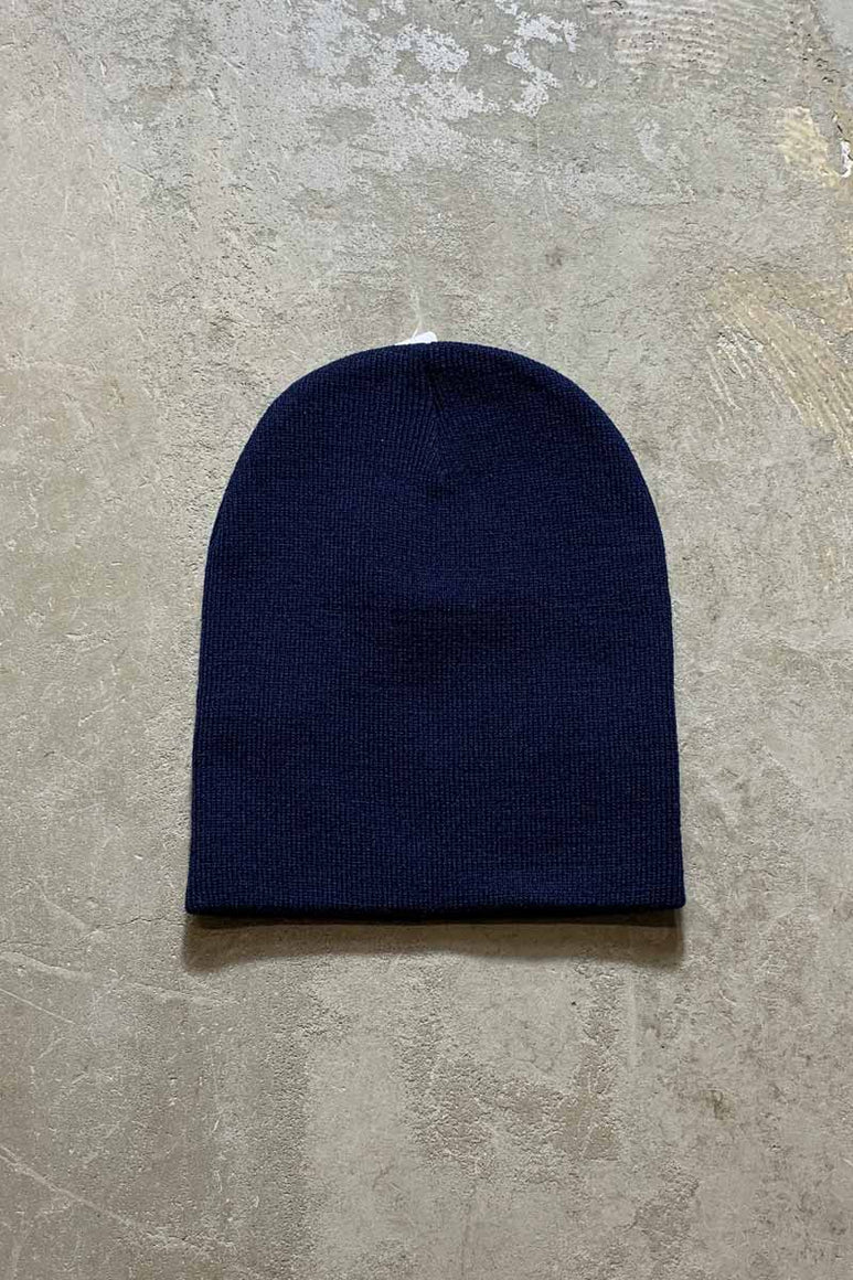 MADE IN USA ACRYLIC KNIT CAP / NAVY [SIZE: ONE SIZE DEADSTOCK/NOS]