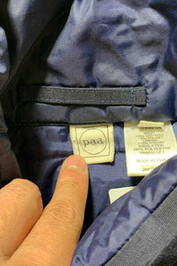 INSULATED PUFF JACKET / NAVY [SIZE: S USED]