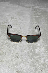 RB3016 W0366 CLUBMASTER SUNGLASSES / BROWN/GOLD [SIZE: ONE SIZE USED]