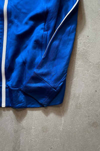 MADE IN ITALY TRACK JACKET / BLUE/WHITE [SIZE: L USED]