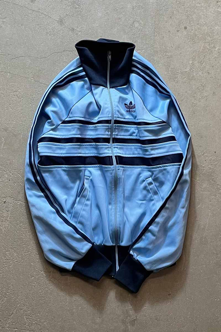 MADE IN FRANCE 67-80'S TRACK JACKET PRODUCTION VENTEX / BLUE/NAVY [SIZE: S相当 USED]