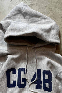 MADE IN USA 90'S CG48 SWEAT HOODIE / GREY [SIZE:M USED]