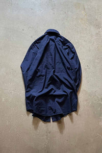 L/S B.D COTTON SHIRT / NAVY [SIZE:M USED]