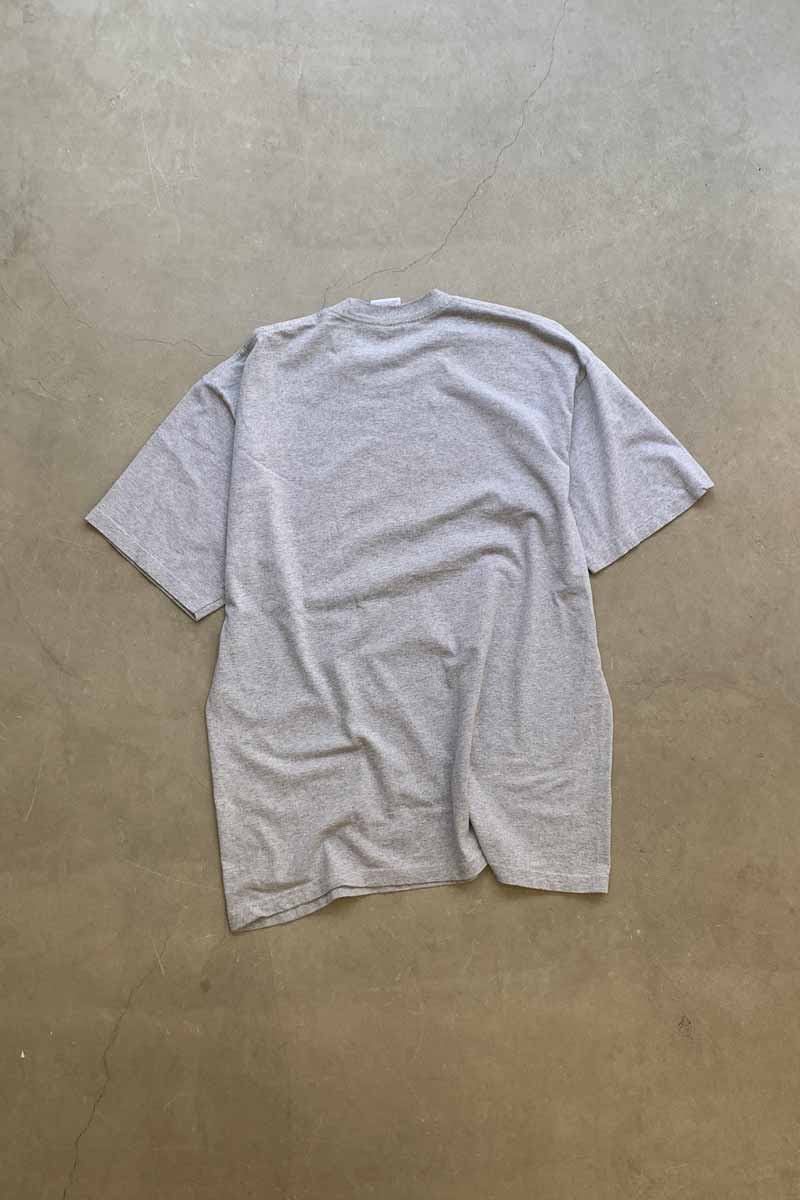 MADE IN USA 00'S S/S 2PAC PRINT HIP HOP T-SHIRT / GRAY [SIZE: XL USED]
