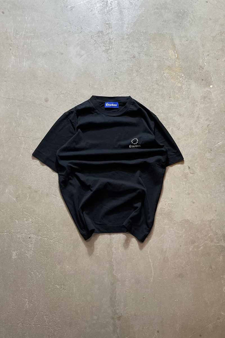 ONE POINT LOGO T-SHIRT / BLACK [SIZE: S USED]