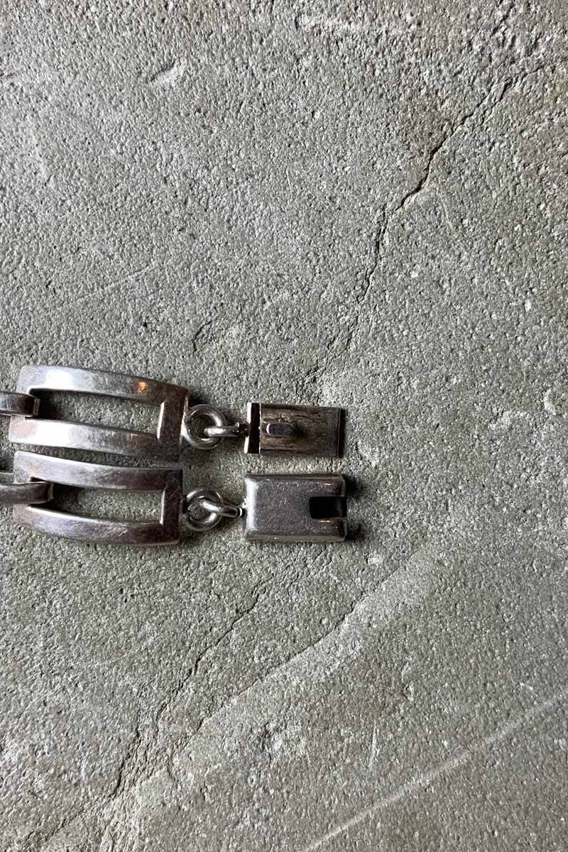 シルバー ブレスレット ベルトバックルタイプ MEXICO 925 / 95g /007 MEXICO 925 シルバー ベルト バックル ブレスレット #5