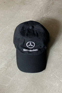 90'S MERCEDES-BENZ EMBROIDERY 6PANEL CAP / BLACK [SIZE: ONE SIZE USED]