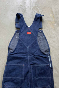 MADE IN USA 80'S TROUSER TYPE DENIM OVERALL / INDIGO [SIZE: W32L32 USED]