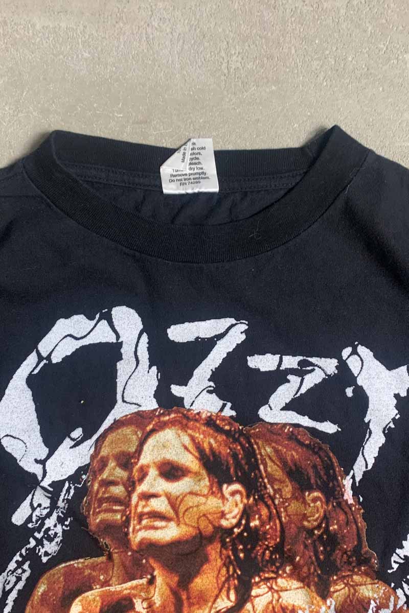 96'S OZZY OSBOURNE BAND TOUR T-SHIRT / BLACK [SIZE: XL USED]