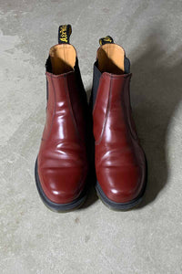 SIDE GOA LEATHER BOOTS / WINE [SIZE: US9.5(27.5cm相当) USED]