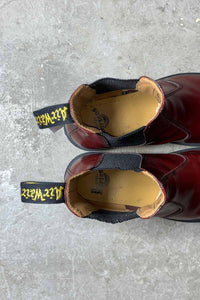 SIDE GOA LEATHER BOOTS / WINE [SIZE: US9.5(27.5cm相当) USED]