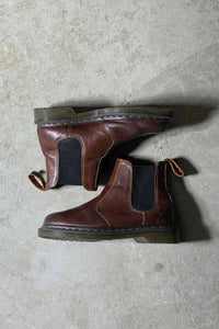 SIDE GOA LEATHER BOOTS / BROWN [SIZE: US8.0(26.0cm相当) USED]