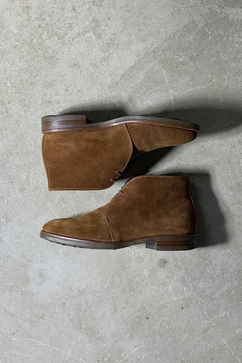 BROOKS BROTHERS PEAL & CO | MADE IN ENGLAND SUEDE CHUKKA BOOTS W