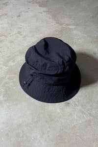 NYLON HAT / BLACK [SIZE: ONE SIZE USED]