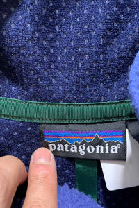 MADE IN USA 97'S RETRO PILE FLEECE JACKET / BLUE [SIZE: XL USED]