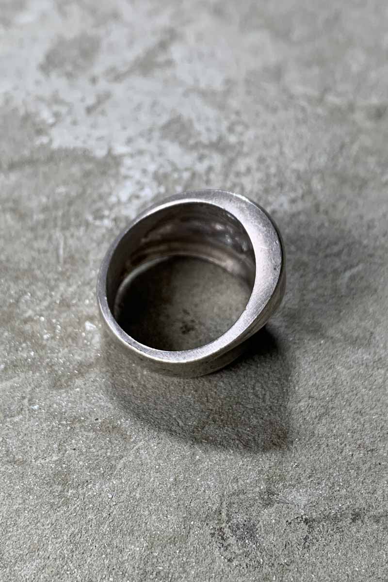 925 SILVER RING [SIZE: 13号相当 USED]