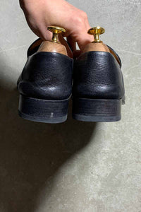 MADE IN ITALY HOUSE BIT LEATHER LOAFERS / BLACK[SIZE: US8.5 (26.5cm相当) USED]