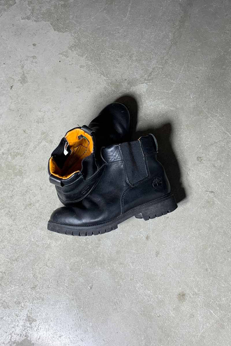 LEATHER SIDE GORE BOOTS / BLACK[SIZE: US8.0 (26cm相当) USED]