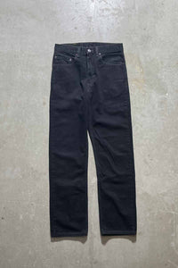 MADE IN MEXICO Y2K EARLY 00'S 505 DENIM PANTS / SULFUR BLACK [SIZE: W31 x L32 USED]