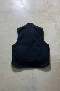 MADE IN MEXICO BOW STREET DUCK VEST W/QUILTING LINER / BLACK [SIZE: XL USED]