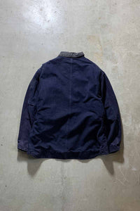 MADE IN MEXICO 06'S DUCK TRADITIONAL COAT W/FLECCE LINER / NAVY [SIZE: XL USED]