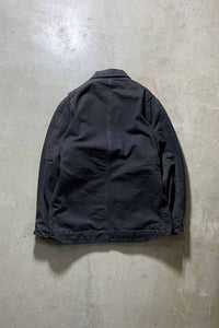 MADE IN MEXICO 03'S ADVERTISING DUCK TRADITIONAL COAT W/BOA FLECCE LINER / BLACK [SIZE: L USED]