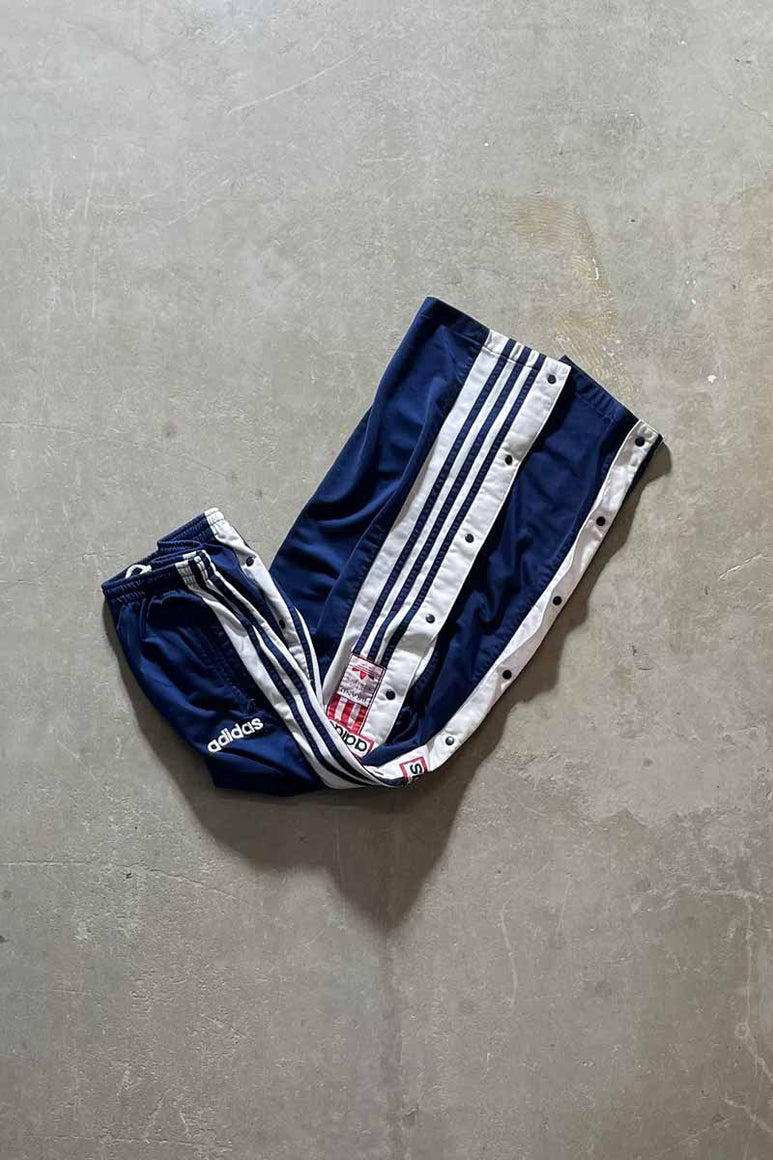 90'S TRACK PANTS SIDE-SNAP / NAVY [SIZE: L USED]