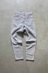 MADE IN USA 90'S 550 DENIM PANTS / GRAY [SIZE: W30 x L30 DEADSTOCK/NOS]