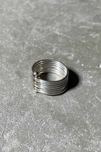925 SILVER RING [SIZE: 19.5号相当 USED]