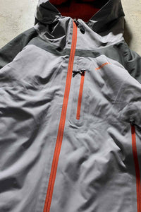 Y2K 09'S MOUNTAIN PARKA SPEED ASCENT JACKET / GRAY [SIZE: S USED]
