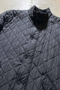 QUILTING JACKET / BLACK [SIZE: L USED]