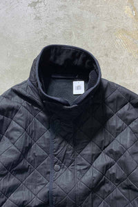 MADE IN BULGARIA QUILTING JACKET W/FLEECE LINER / BLACK [SIZE: XXL USED]
