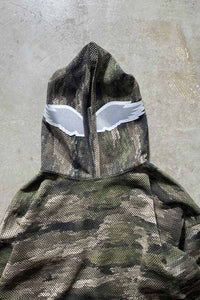 PULLOVER MESH HOODIE JACKET / CAMO [SIZE: XL USED]