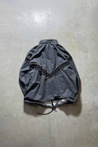 MADE IN USA U.S.M.A NYLON TRAINING JACKET / GRAY [SIZE: L DEADSTOCK/NOS]