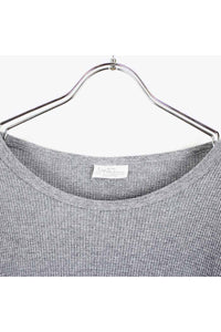 L/S THERMAL T-SHIRT / GRAY [SIZE:M USED]
