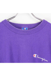 MADE IN USA 90'S S/S T-SHIRT / PURPLE [SIZE:XL USED]