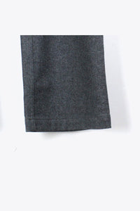MADE IN ITALY WOOL SLACKS PANTS / GREY [SIZE:52 USED]