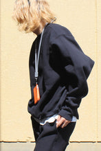 画像をギャラリービューアに読み込む, MADE IN USA #234 12OZ CROSS-KNIT CREW NECK SWEAT SHIRT / BLACK