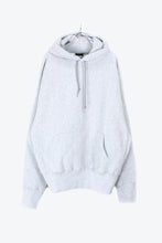 画像をギャラリービューアに読み込む, MADE IN USA #232 12OZ CROSS-KNIT PULLOVER HOODED / GREY