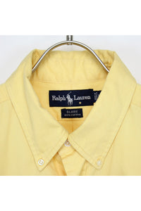 S/S BD SHIRT / YELLOW【SIZE:L USED】